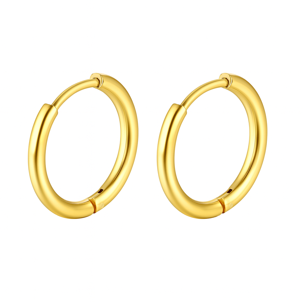 Classic Huggie Hoop Earrings