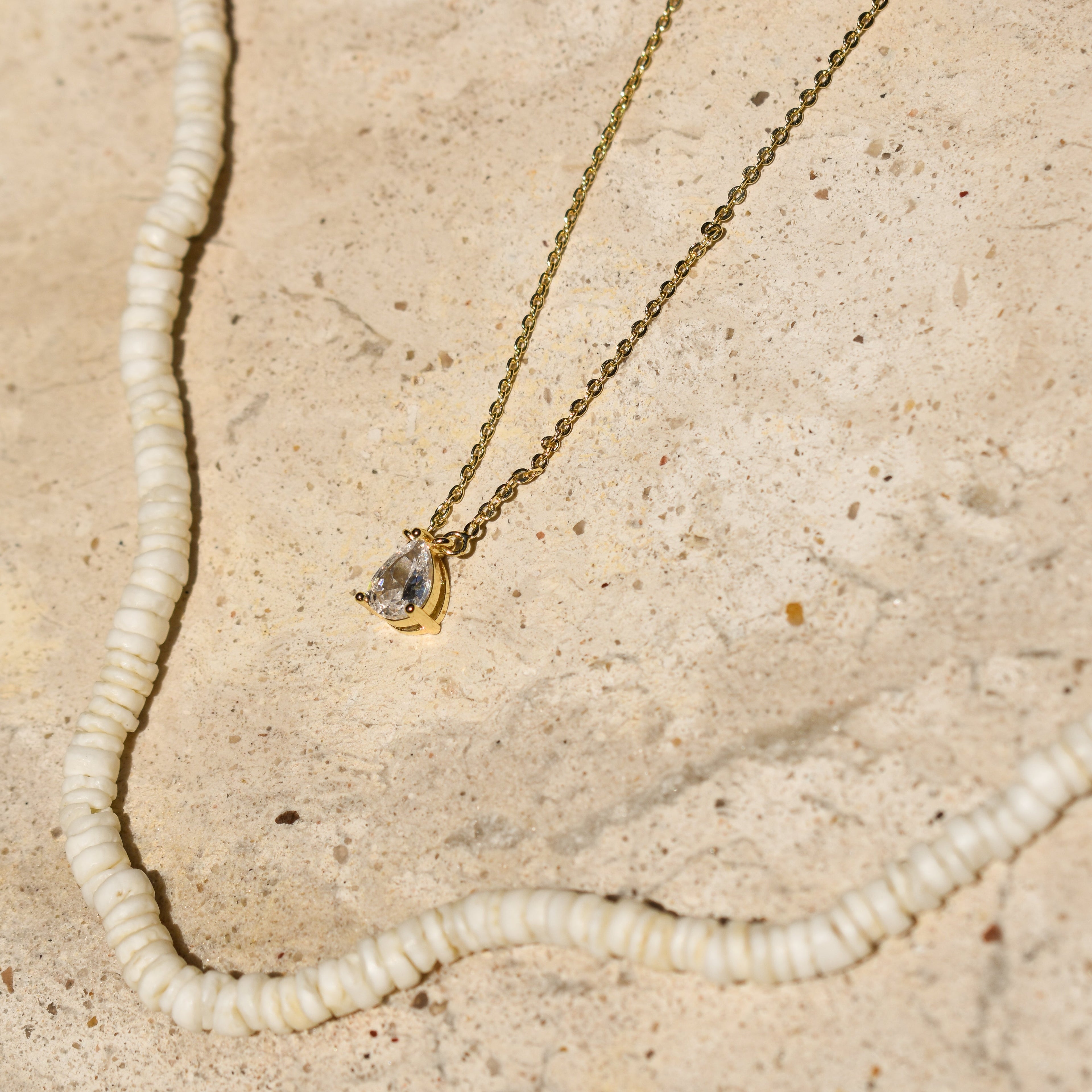Amara Teardrop Necklace
