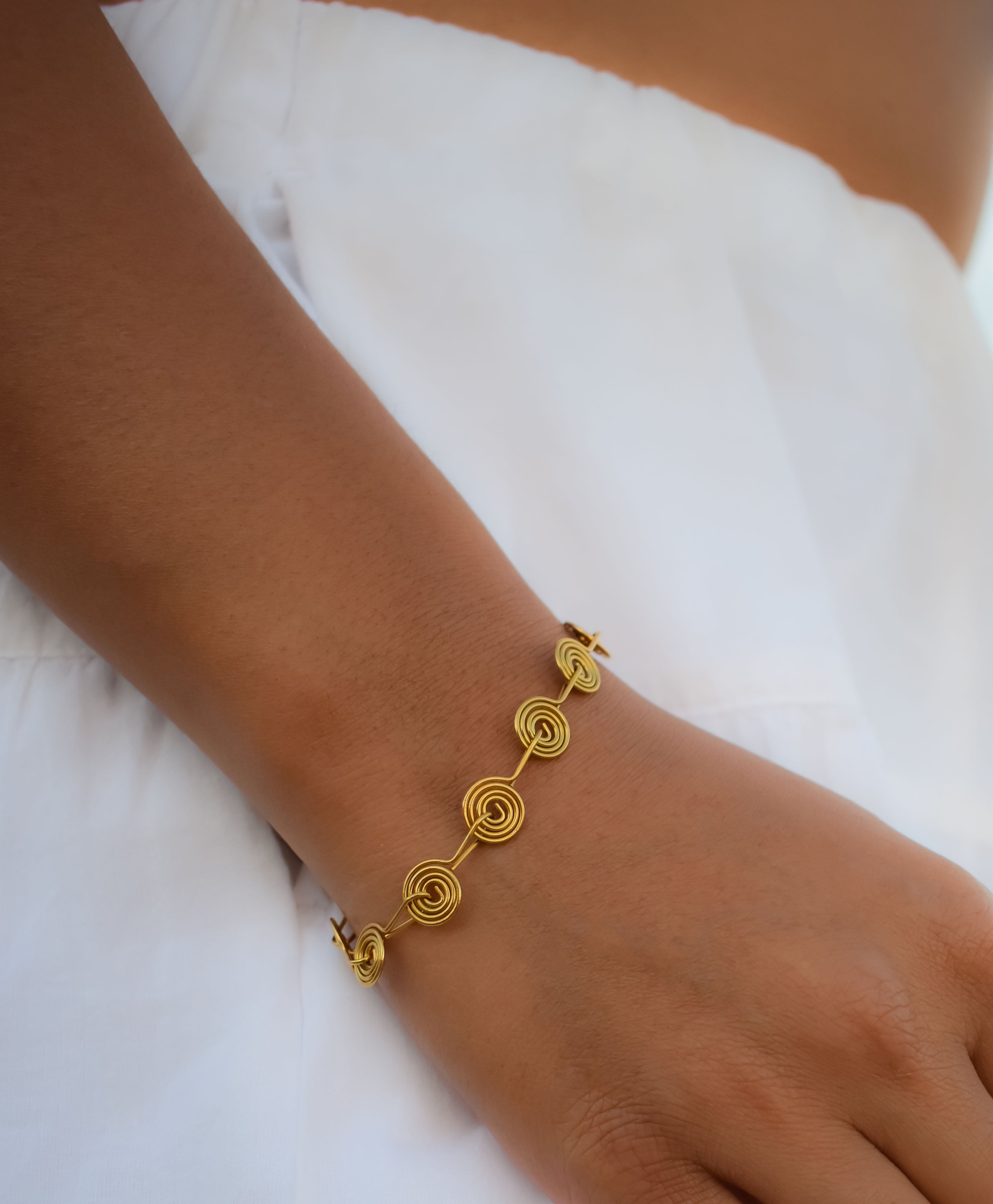 Gaia Spiral Bracelet