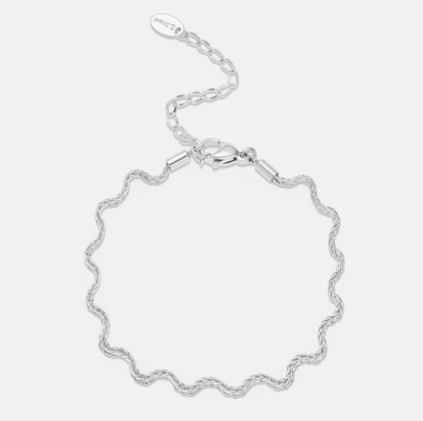 Gold Tidal Wave Bracelet